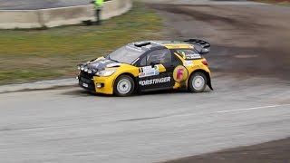 2017 11 10 Rallye Waldviertel SS1 pre SS2 pure WRC sound race cars on public roads [upl. by Aihseyn]