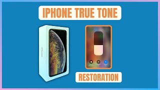 Restore iPhone True Tone withwithout Original LCD  Qianli iCopy Plus  Repairment [upl. by Esalb615]