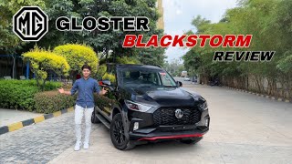 MG GLOSTER BLACKSTORM EDITION Road Review  BETTER THAN FORTUNER [upl. by Trelu917]