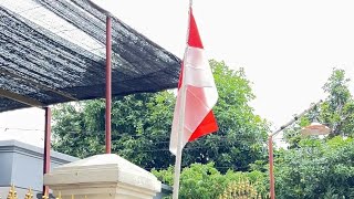 Memasang Bendera Merah Putih Di RumahTempat Tinggal Dalam Rangka Memperingati Hari Besar Nasional [upl. by Natsyrk]