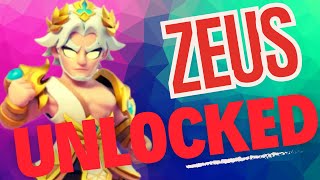 ARCHERO UNLOCKED NEW SGRADE HERO TOP HERO ZEUS FIRS LOOK ZEUS [upl. by Nayb497]