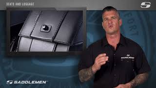 Cruisn Deluxe Saddlebags  Product Overview  Saddlemen [upl. by Tuck]