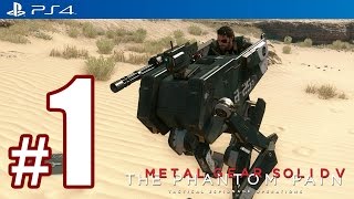 Metal Gear Solid 5 The Phantom Pain PS4 Walkthrough Part 1  1080p 60fps HD ✔ Developer Demo [upl. by Giule]