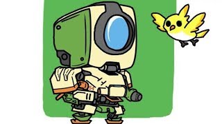 BASTION NA GRAVIDADE BAIXA  Overwatch [upl. by Argent]