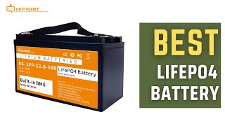 Best LiFePO4 Battery in 2024  12V 200Ah LiFePO4 Battery Review [upl. by Ecydnak]