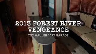 2013 Forest River Vengeance Toy Hauler [upl. by Heddi586]