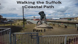 Walking the Suffolk Coastal Path June 24 Part 1 [upl. by Jorgenson]