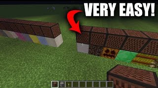 How to Make Songs in Minecraft with Note Blocks EASY [upl. by Ive]