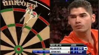 Jelle Klaasen vs Terry Jenkins  2009 Premier League Part 3 [upl. by Karena556]