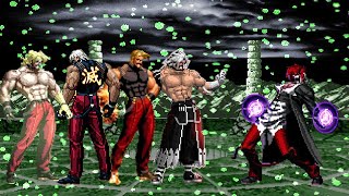 KOF Mugen  Omega Rugal Team Vs Orochi Yagami AD [upl. by Nickles38]