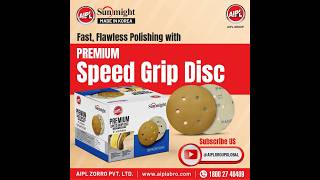 Fast Flawless Polishing with AIPL Sunmight Speed Grip Disc [upl. by Etteuqaj]