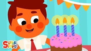 Happy Birthday  Kids Songs  Super Simple Songs [upl. by Kosse270]