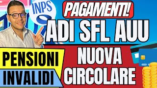 NOVITÀ INPS🔴ADI Cambia Tutto BONUS 1500€SFL⚠️PENSIONI e INVALIDI [upl. by Llehcam295]