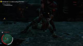 middleearth  shadow of mordor  Brutalize the Guard without setting off the Alarm [upl. by Oruam]