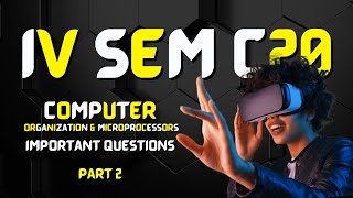 Diploma C20 Important Questions  Computer Organization and Microprocessors diploma diploma4thsem [upl. by Denney]