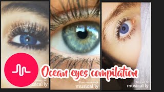 Ocean eyes compilation Musically [upl. by Jerad]