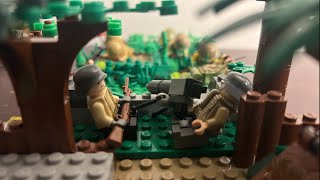 Lego Charge of the 6th Marines  Battle of Belleau Wood ww1 stop motion [upl. by Avahc]