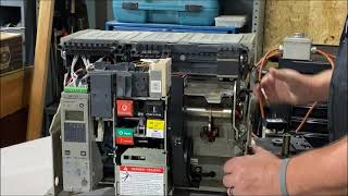 How to replace a Square D MCH Spring charging Motor for Masterpact NW Circuit Breaker [upl. by Malka]