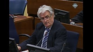 Karadzic tells court he should be rewarded [upl. by Hutchison]