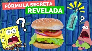 CANGREBURGER DE BOB ESPONJA ¡REVELADA  La Cooquette [upl. by Kippie746]