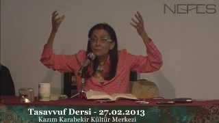 TASAVVUF DERSİ  27 Şubat 2013 [upl. by Karlan]