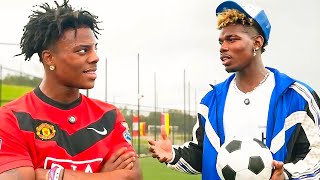 iShowSpeed vs Paul Pogba 1v1 Football [upl. by Askwith]