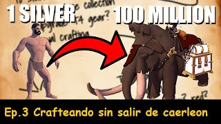 Albion Online de 0 a 100m  Ep 3  Crafteo sin salir de Caerleon  Gameplay Español [upl. by Norehc]