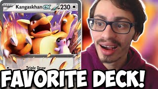 This Is My FAVORITE Deck From 151 Kangaskhan ex Super Bulky amp OHKOs PTCGL [upl. by Havens226]