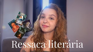 Um desabafo sobre a minha ressaca literária  motivos quais livros causaram… [upl. by Tica]