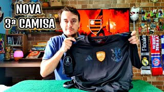 NOVA CAMISA DO FLAMENGO 20232024  UNBOXING E DETALHES [upl. by Ahsilla]