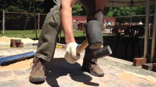 DIY Paver Installation Tip Hand Tamping [upl. by Ardied310]