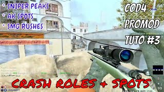 CoD4 Promod  CRASH Roles and Spots  Tutorial 3 [upl. by Trimmer]