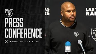 Coach Pierce Postgame Presser  12824  Week 14 vs Buccaneers  NFL [upl. by Abel957]