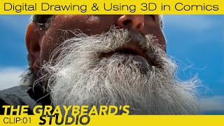 The Graybeards Studio CLIP 3D in comics [upl. by Susanetta]