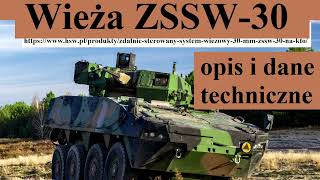 wieża ZSSW 30  opis i dane techniczne [upl. by Valleau]