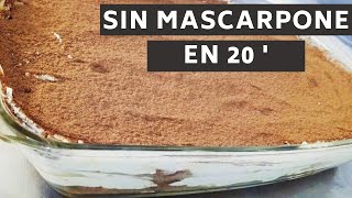 Como se hace el tiramisu paso a paso SIN MASCARPONE [upl. by Yael]