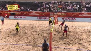 Cuba vs Brazil Full Match FIVB Beach Volleyball World Championships [upl. by Adne]