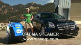 Steam Car Wash Equipment  Optima Steamer Full Version  English [upl. by Kitti]