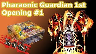 ULTRA YuGiOh 1st Edition Pharaonic Guardian Box Opening 1 [upl. by Abroms647]