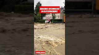 Massives Hochwasser am 15092024 in Klosterneuburg viralvideo hochwasser flood heavyrain [upl. by Nonnad]