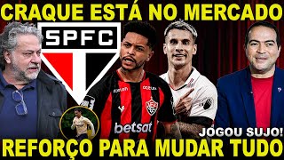 EXCELENTE REFORÇO PARA MUDAR TUDO NO SPFC CRAQUE NO MERCADO DA BOLA REAPRESENTAÇÃO E NOTÍCIAS [upl. by Maples]