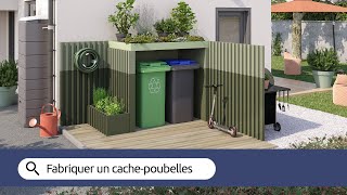 Carnet didées  Fabriquer un cache poubelles [upl. by Gerard]