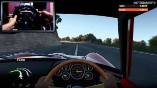 Forza Horizon 2 with Logitech G920 WheelCam [upl. by Yeloc]