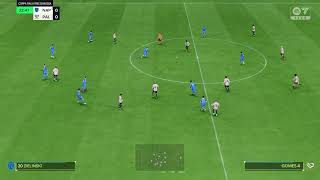 Gameplay FC 24  SSC Napoli  Palermo  Coppa Italia  2024 [upl. by Ddarb872]