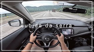 SUBINDO a SERRA a bordo do NISSAN KICKS 16 ADVANCE CVT 🚀  O DESEMPENHO É BOM [upl. by Letnohs909]