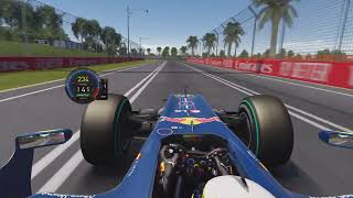 assetto corsa 2010 red bull onboard albert park [upl. by Nawrocki987]