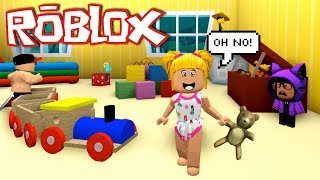 Roblox Historia de Miedo en La Guarderia con Goldie  Titi Juegos [upl. by Ayot]