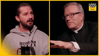 Shia LeBeouf And Bishop Barron We Need Symbols In The Catholic Mass [upl. by Inessa]