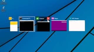 Windows 10 How to View all open programs and apps [upl. by Frants]