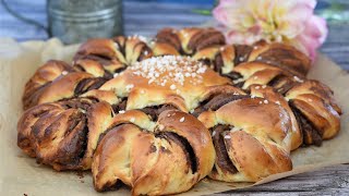 Recette de brioche étoilée au nutella thermomix Easy thermomix nutella brioche [upl. by Aushoj]